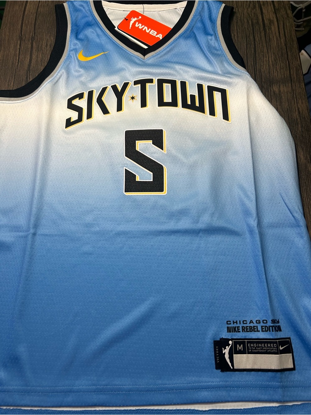 Nike WNBA CHICAGO SKY ANGEL REESE Youth JERSEY Sz MEDIUM New w tags